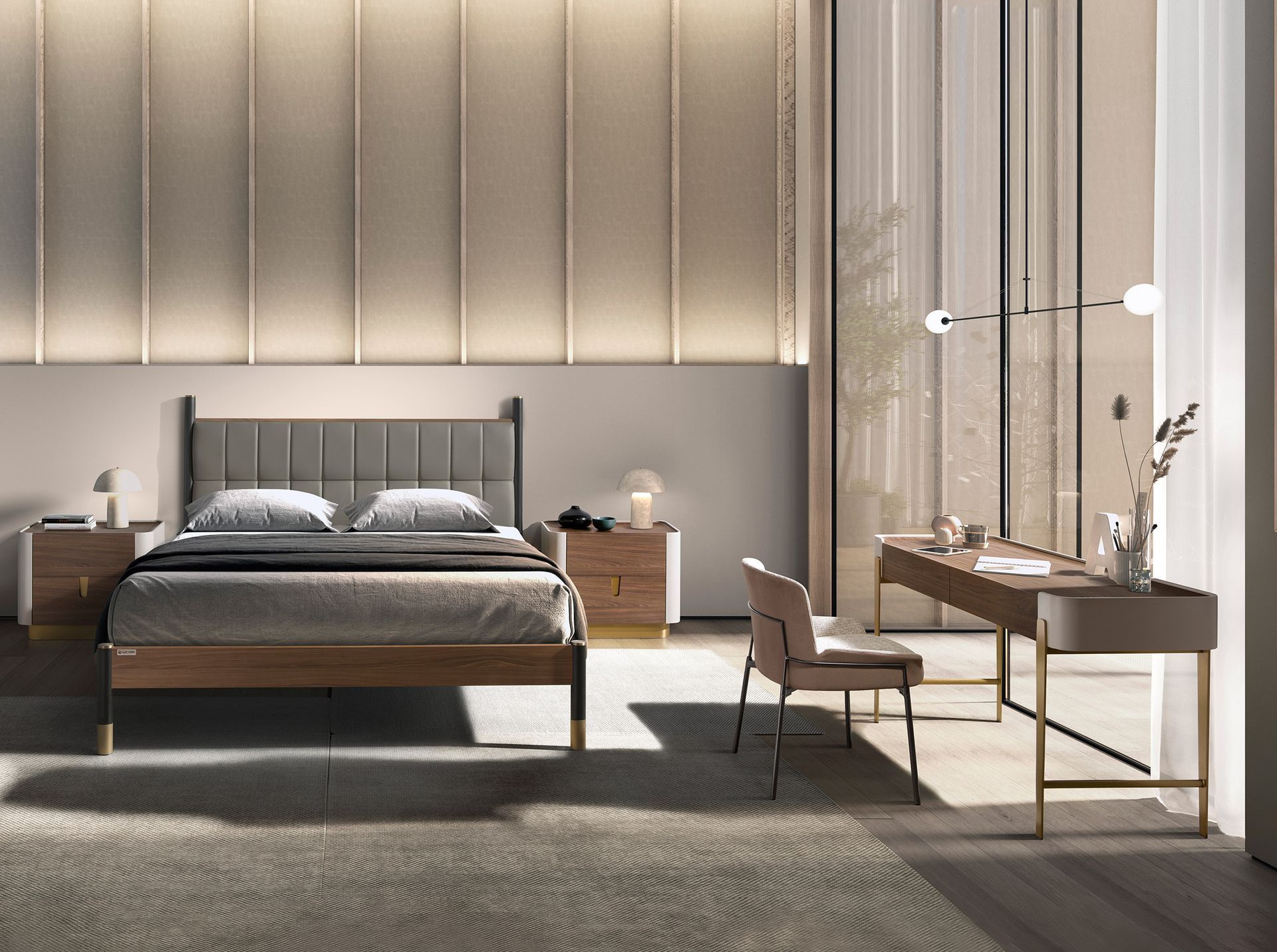 Cama polipiel color gris oscuro Cama polipiel color gris oscuro