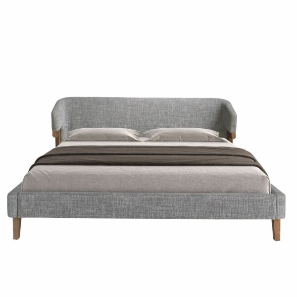 Cama tela color gris