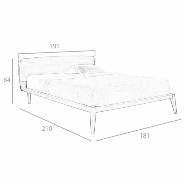 Cama nogal