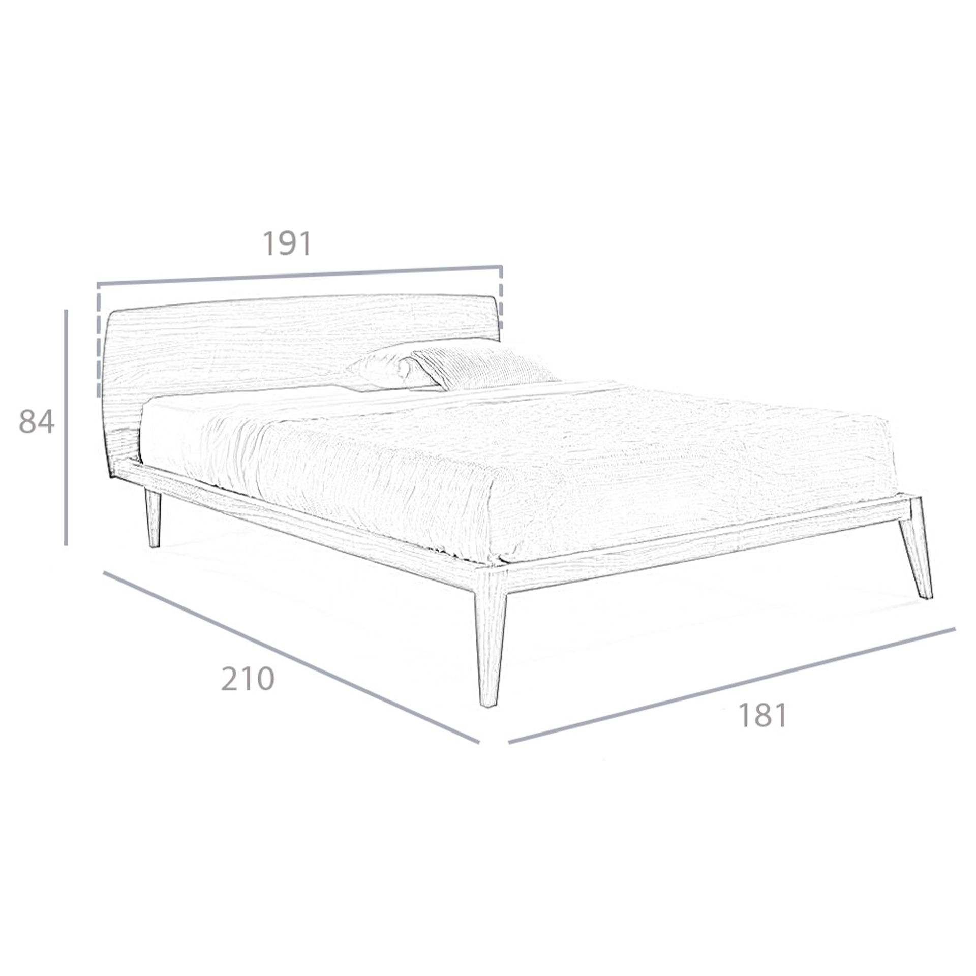 Cama nogal Cama nogal