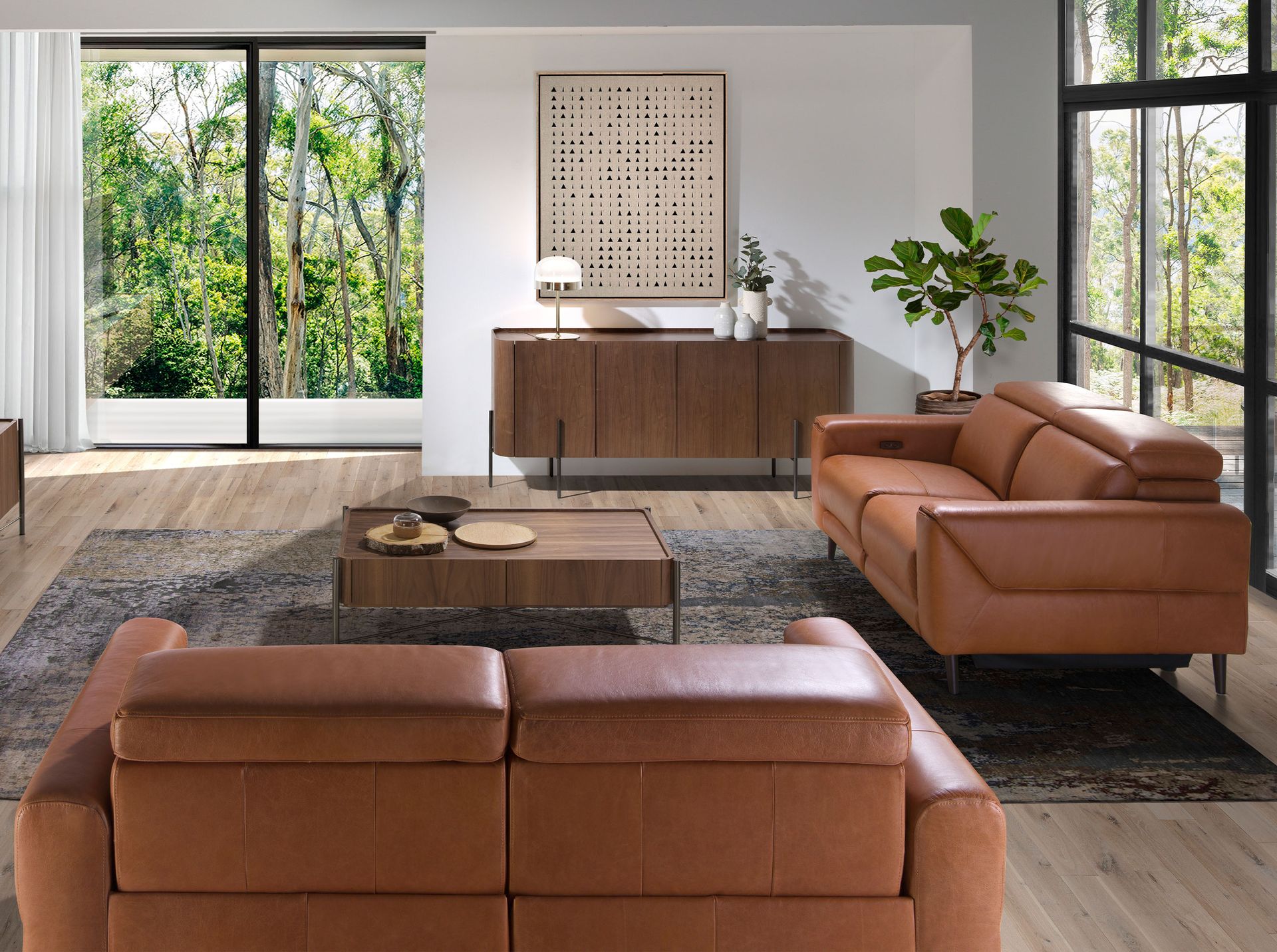 Lámpara de sobremesa en acero y cristal transparente Lámpara de sobremesa en acero y cristal transparente