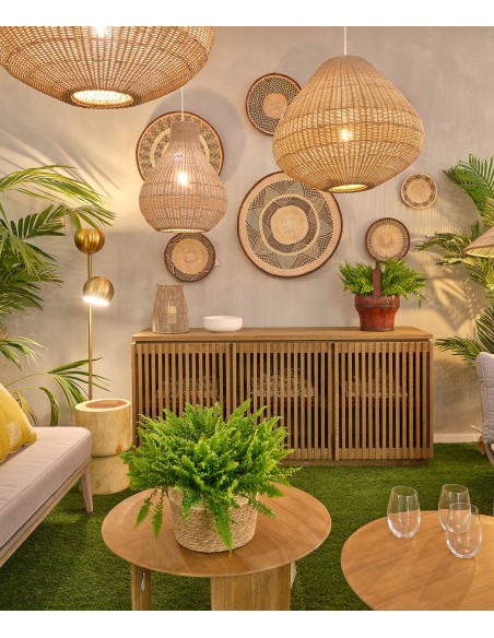 Aparador roble natural puertas alistonadas Aparador roble natural puertas alistonadas - Imagen 2