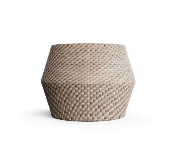 Macetero redondo forma geométrica resina color piedra. Macetero redondo forma geométrica resina color piedra.