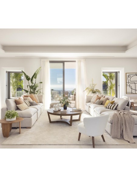 Mesa de centro redonda de teca con 3 patas Mesa de centro redonda de teca con 3 patas