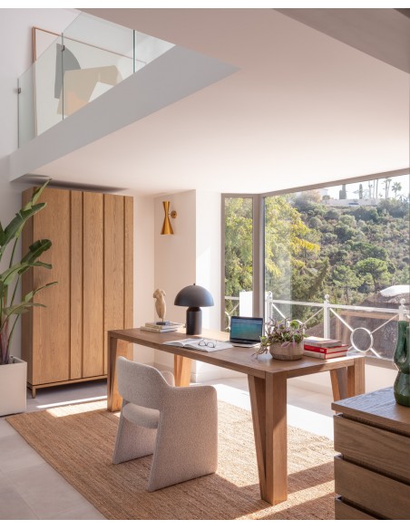 Armario de roble natural 3 puertas Armario de roble natural 3 puertas