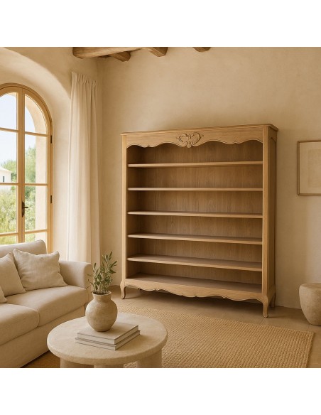 Libreria de roble natural. Libreria de roble natural.