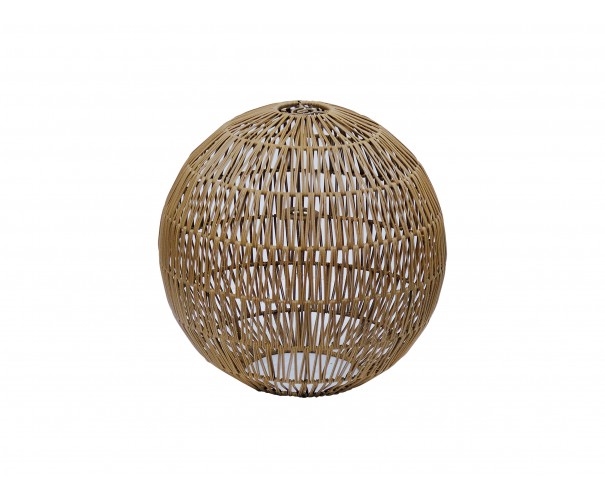 Pantalla de ratán sintético. Pantalla de ratán sintético.