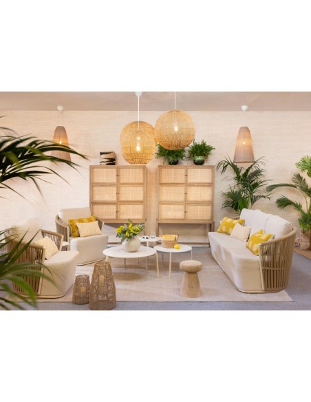 Pantalla ratán sintético alargada vertical Pantalla ratán sintético alargada vertical