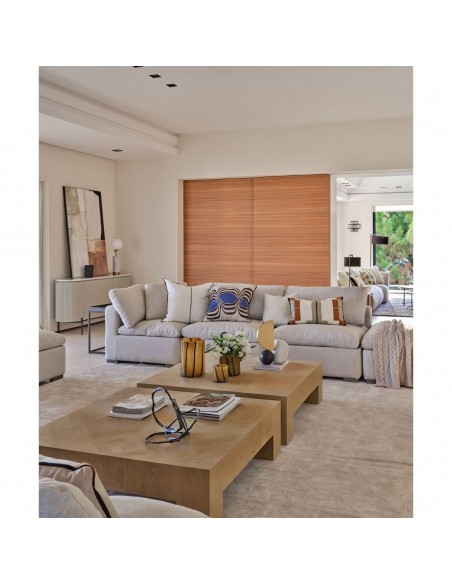 Mesa de centro cuadra acabado roble natural Mesa de centro cuadra acabado roble natural