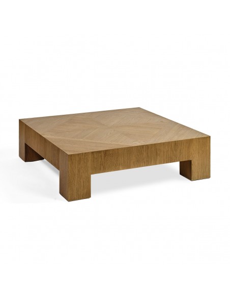 Mesa de centro cuadra acabado roble natural Mesa de centro cuadra acabado roble natural