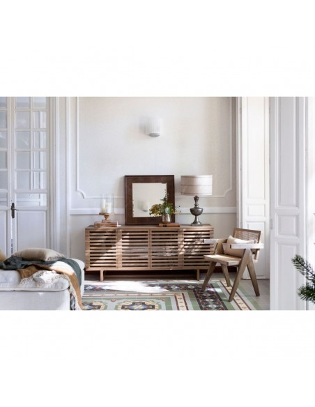 Aparador acabado roble y puertas de listones Aparador acabado roble y puertas de listones