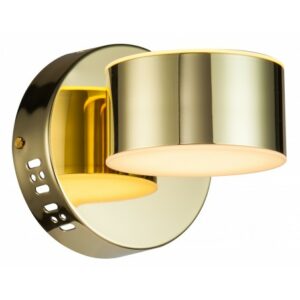 Aplique redondo dorado