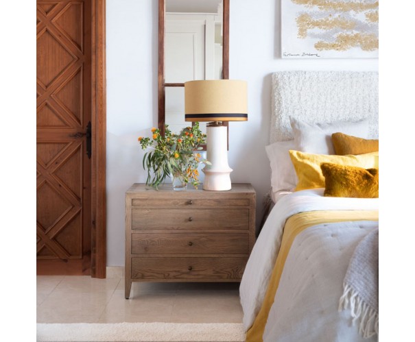 Cómoda acabado roble natural patinado gris Cómoda acabado roble natural patinado gris