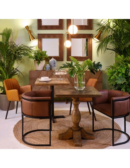 Espejo de madera y filo dorado Espejo de madera y filo dorado