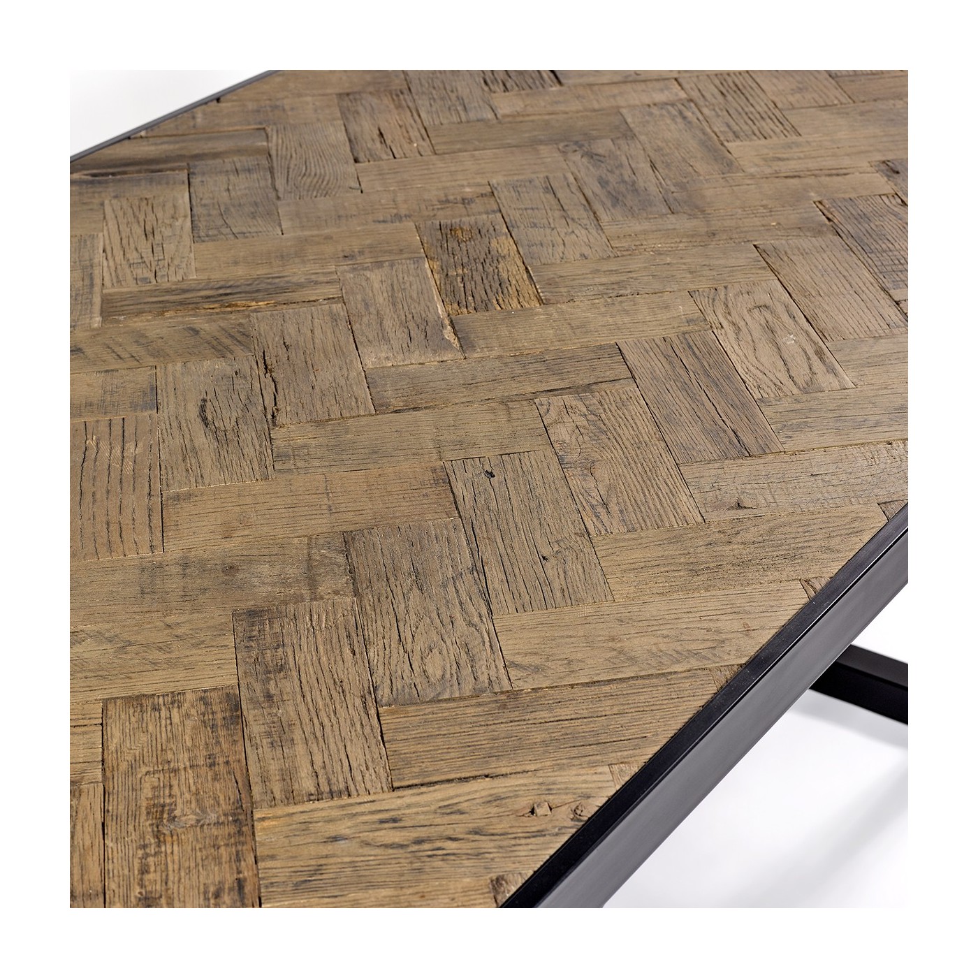 Mesa roble y metal Mesa roble y metal - Imagen 4