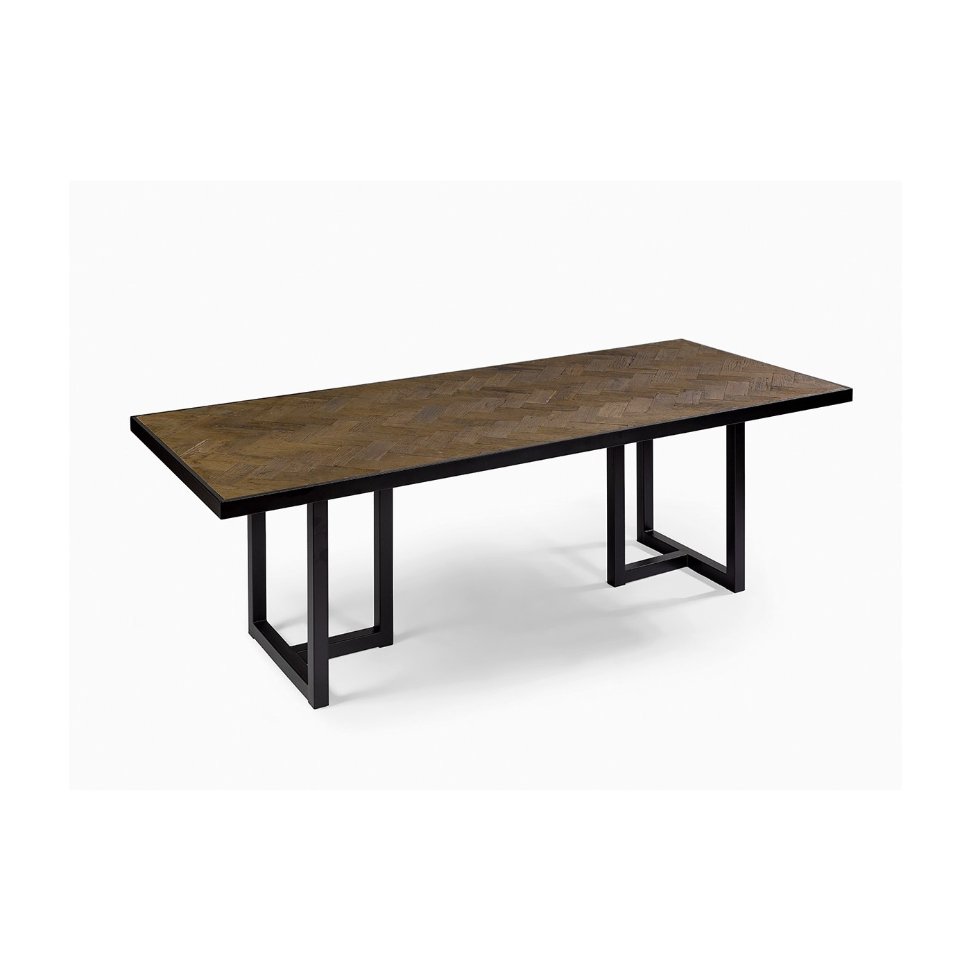 Mesa roble y metal Mesa roble y metal