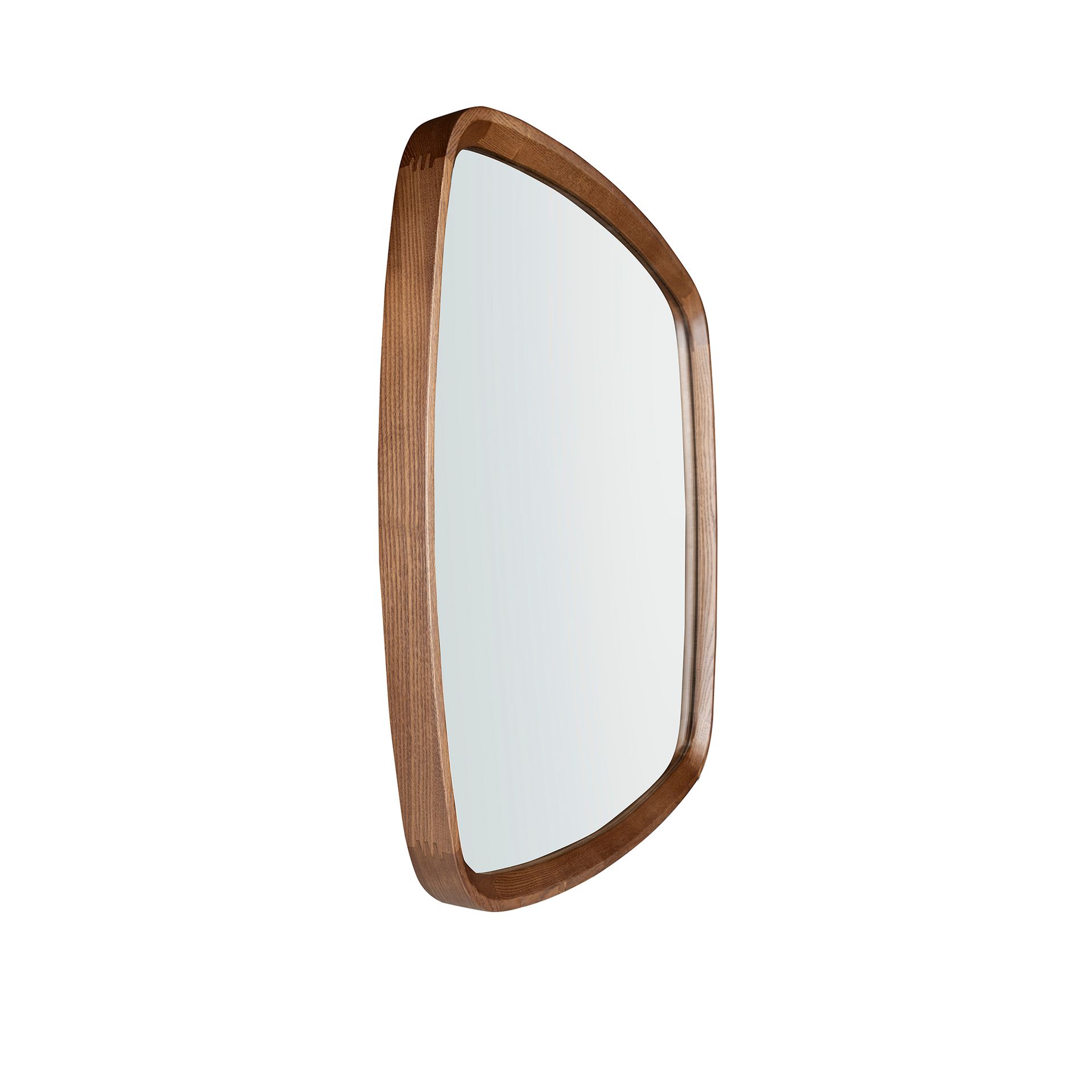 Espejo pared cuadrado nogal Espejo pared cuadrado nogal - Imagen 8