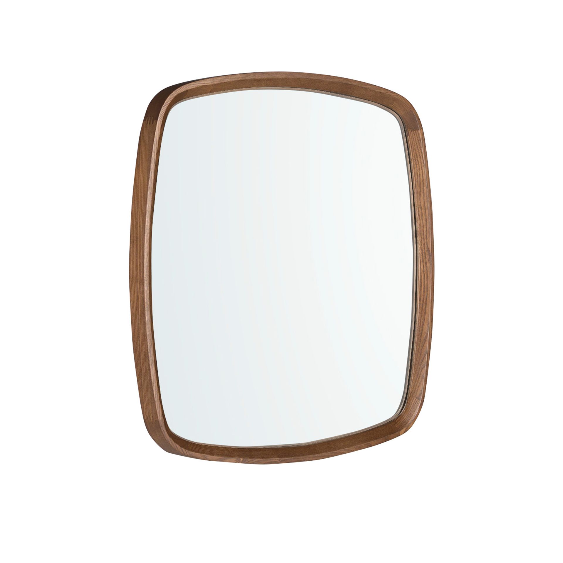 Espejo pared cuadrado nogal Espejo pared cuadrado nogal