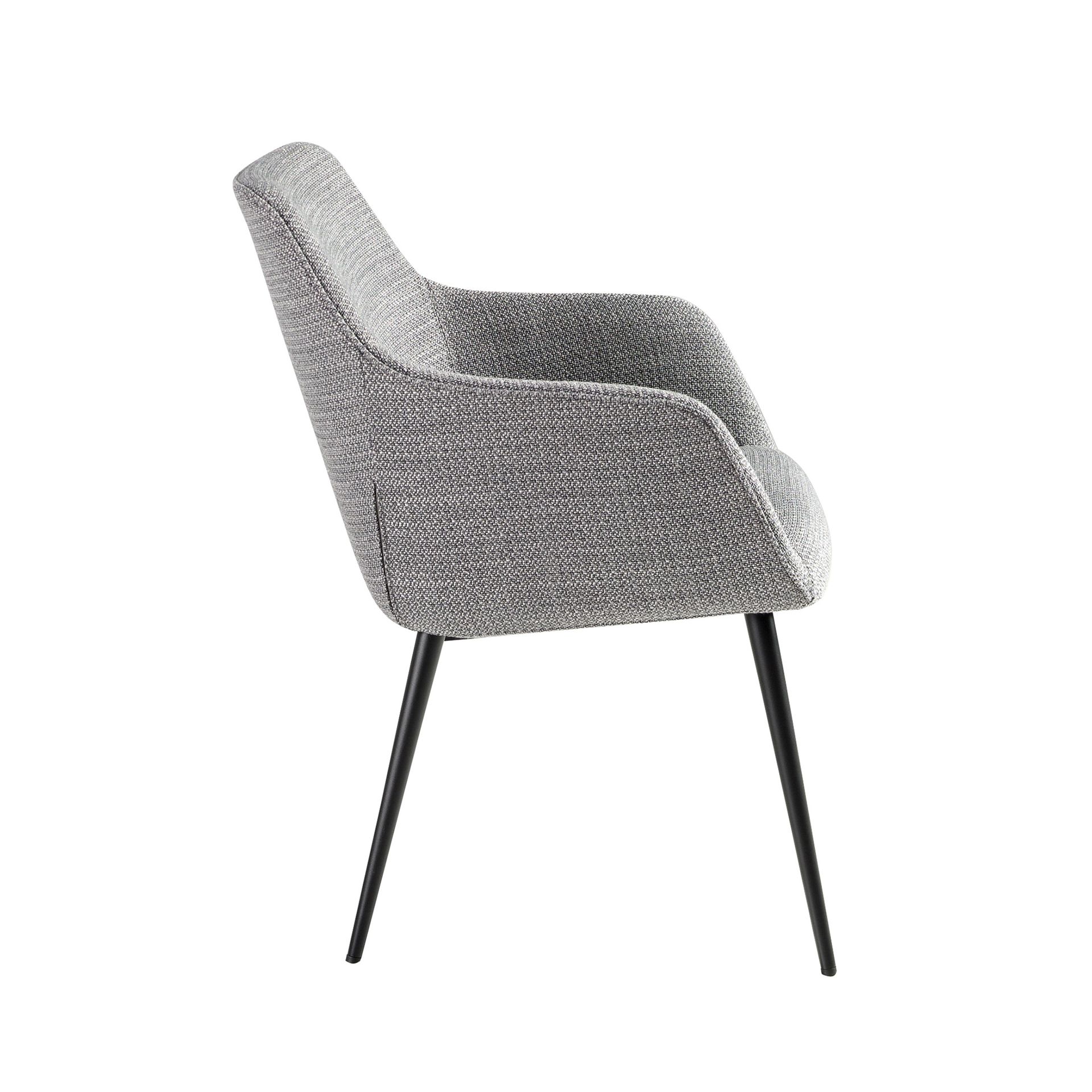 Silla tela gris Silla tela gris - Imagen 8