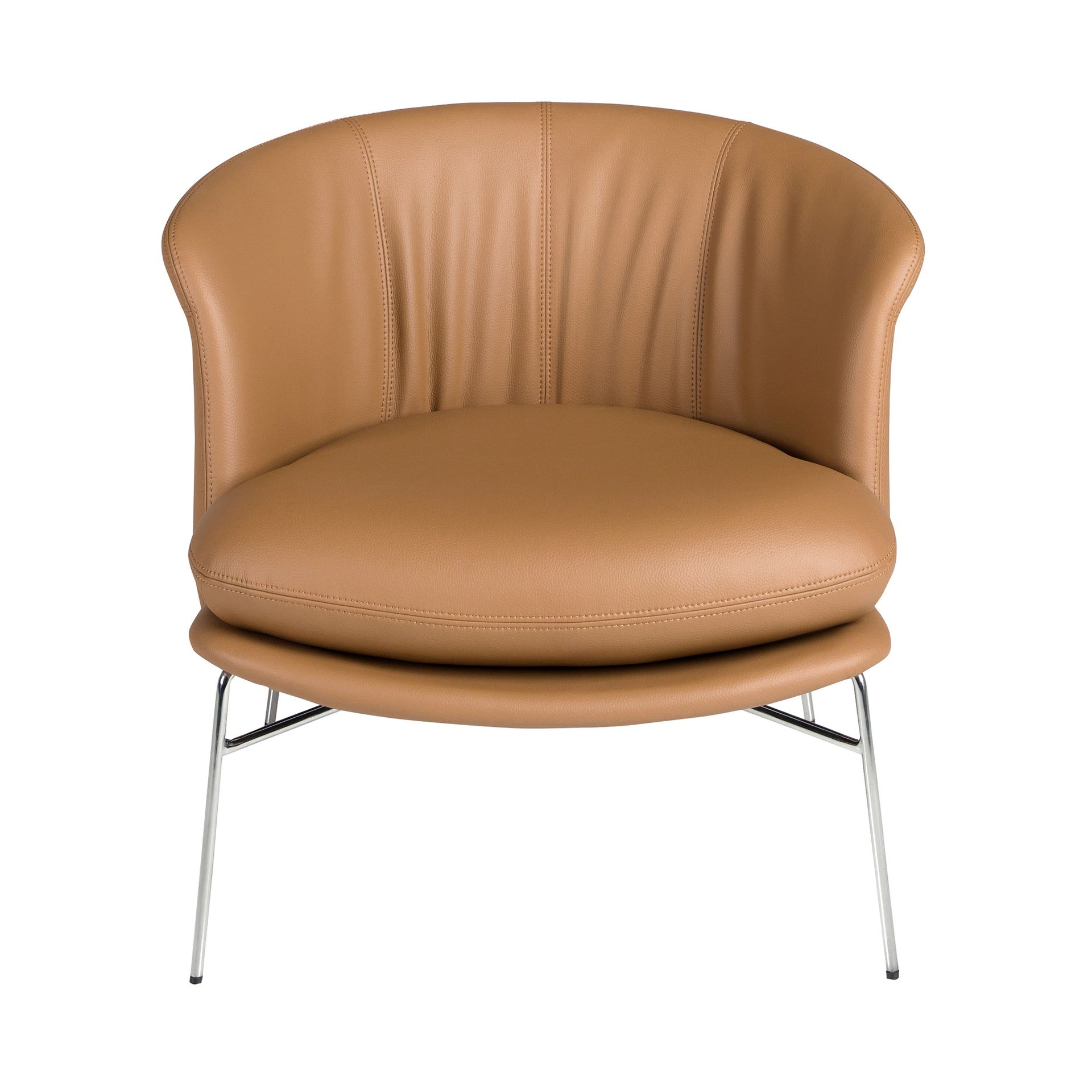 Sillón polipiel marrón Sillón polipiel marrón - Imagen 2