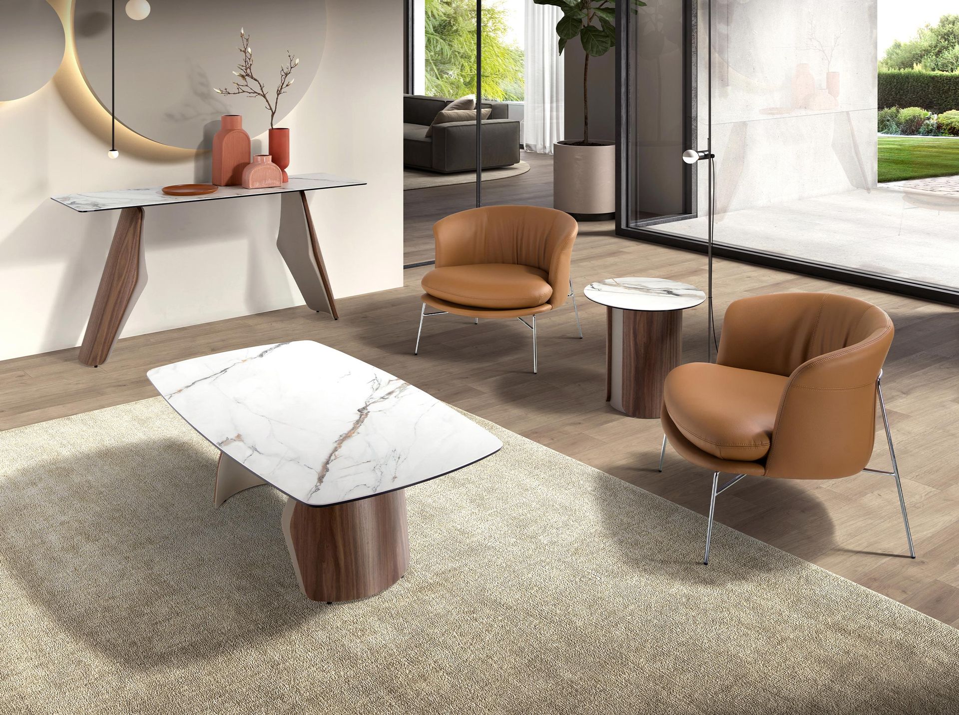 Sillón polipiel marrón Sillón polipiel marrón - Imagen 4