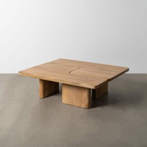 MESA CENTRO NATURAL MADERA DE MANGO 120 X 70 X 36 CM