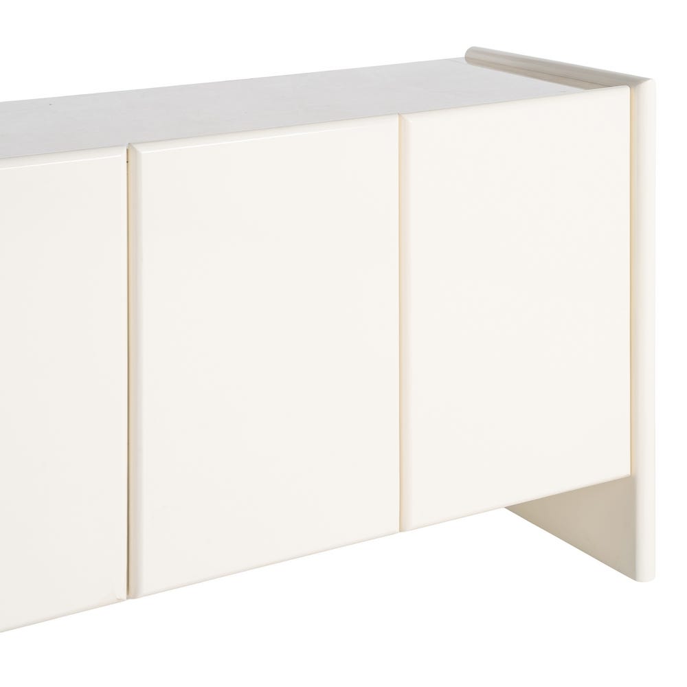 APARADOR LACADO CREMA MÁRMOL-DM SALÓN 163 X 45 X 75 CM APARADOR LACADO CREMA MÁRMOL-DM SALÓN 163 X 45 X 75 CM - Imagen 3