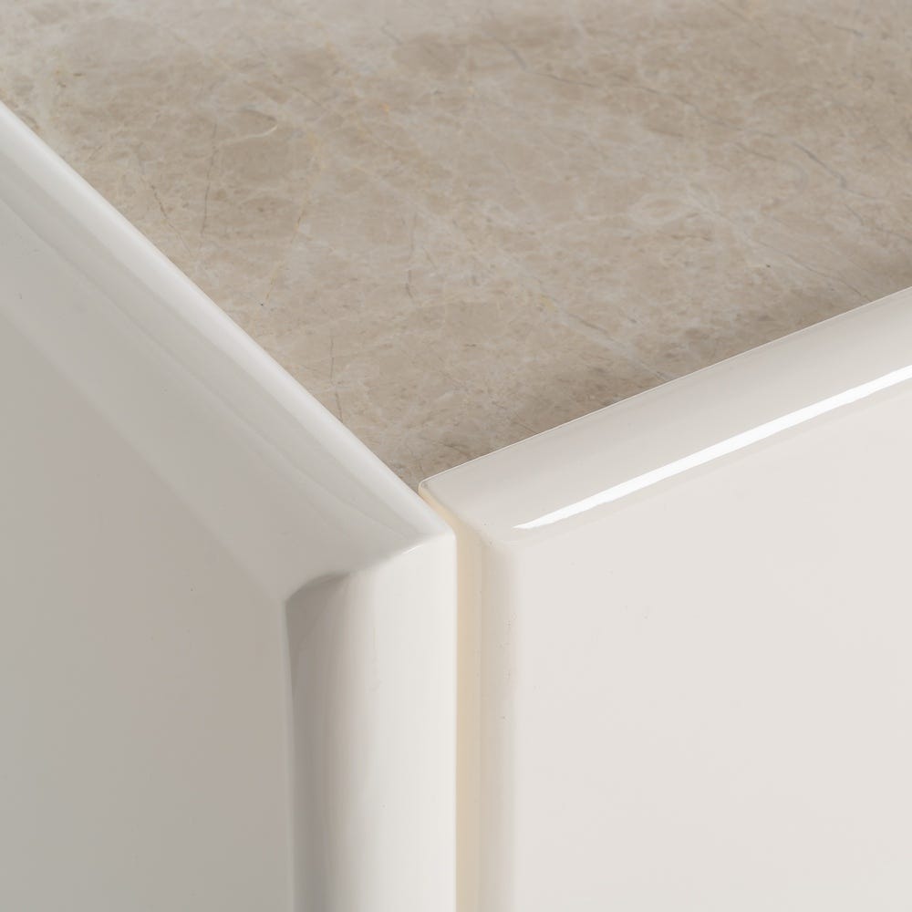 APARADOR LACADO CREMA MÁRMOL-DM SALÓN 163 X 45 X 75 CM APARADOR LACADO CREMA MÁRMOL-DM SALÓN 163 X 45 X 75 CM - Imagen 4