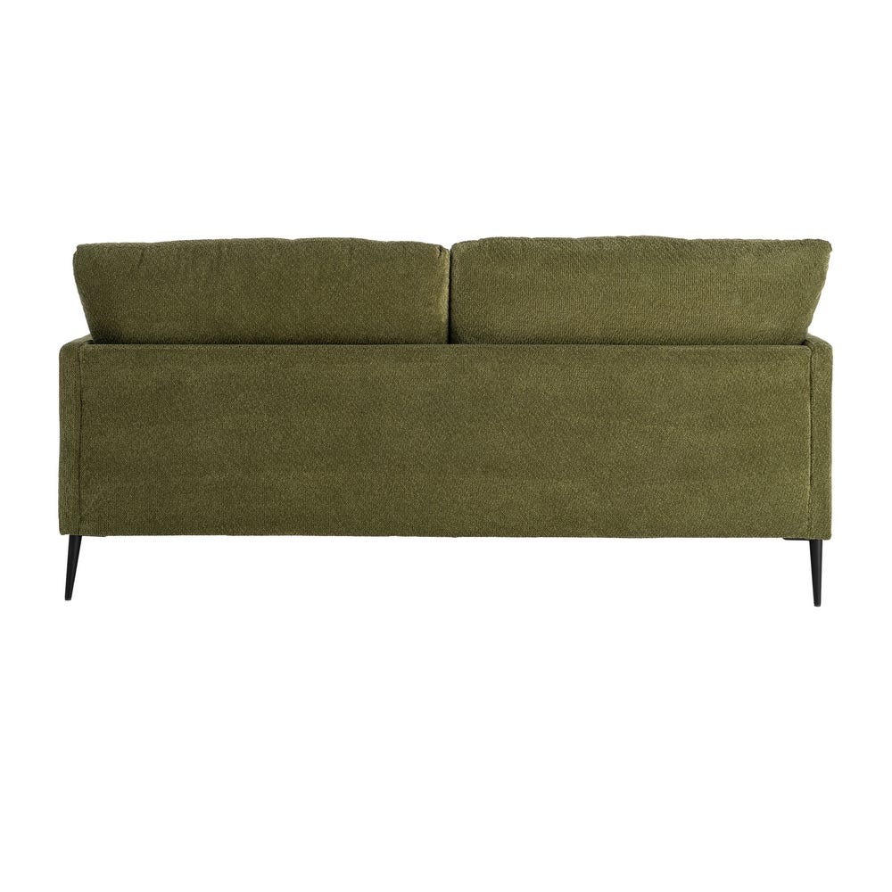SOFÁ VERDE TEJIDO SALÓN 191 X 80 X 88 CM SOFÁ VERDE TEJIDO SALÓN 191 X 80 X 88 CM - Imagen 3