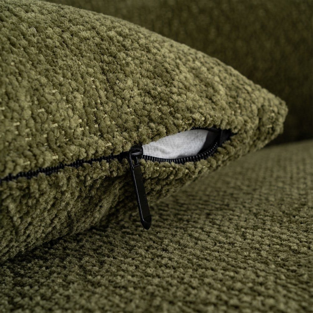 SOFÁ VERDE TEJIDO SALÓN 191 X 80 X 88 CM SOFÁ VERDE TEJIDO SALÓN 191 X 80 X 88 CM - Imagen 5