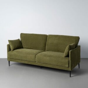 SOFÁ VERDE TEJIDO SALÓN 191 X 80 X 88 CM