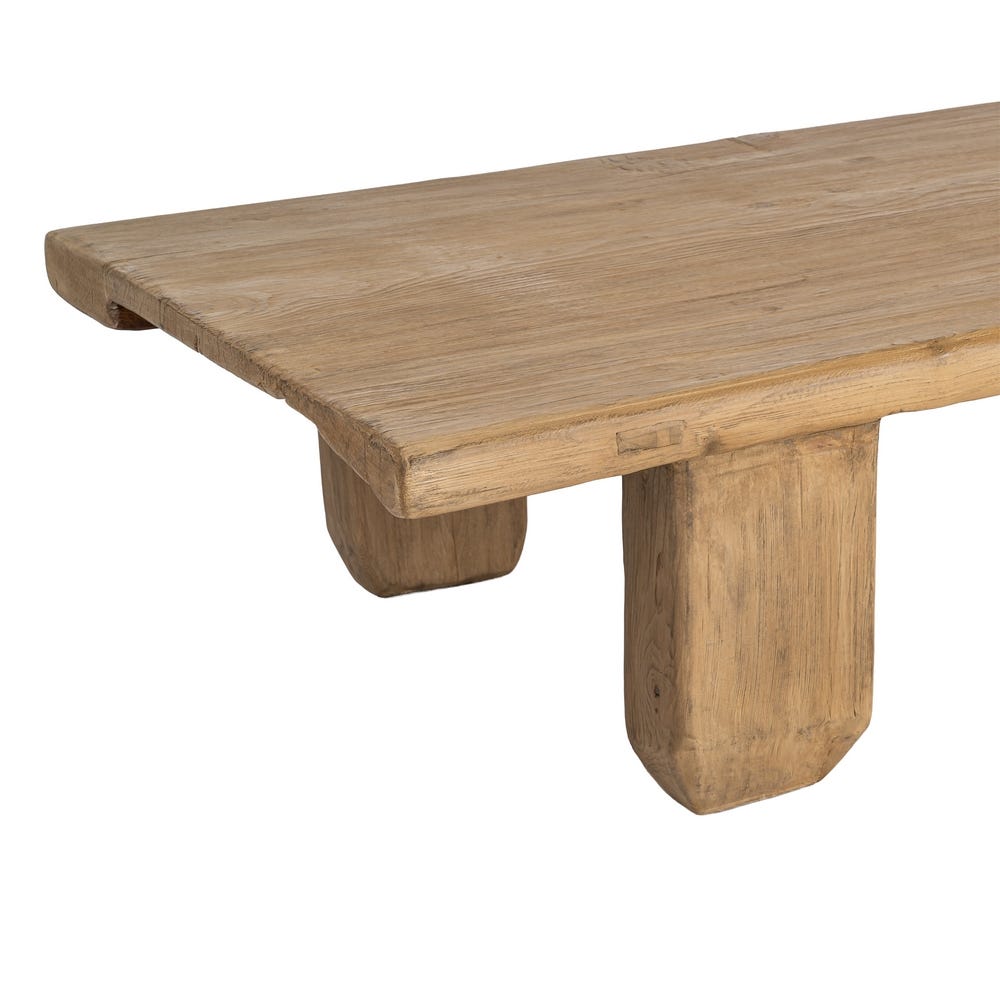 MESA CENTRO MADERA DE PINO SALÓN 178 X 69 X 35 CM MESA CENTRO MADERA DE PINO SALÓN 178 X 69 X 35 CM - Imagen 3