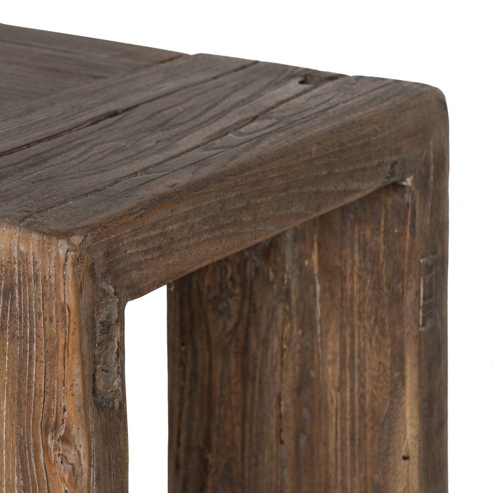 CONSOLA MADERA DE OLMO ENTRADA 178 X 38 X 76 CM CONSOLA MADERA DE OLMO ENTRADA 178 X 38 X 76 CM - Imagen 4