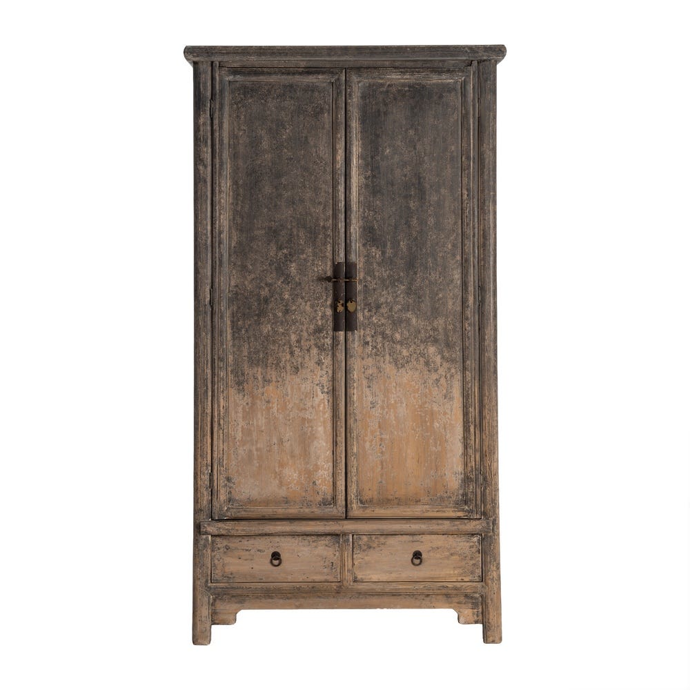 ARMARIO MADERA DE PINO DORMITORIO 100 X 45 X 190 CM ARMARIO MADERA DE PINO DORMITORIO 100 X 45 X 190 CM - Imagen 3