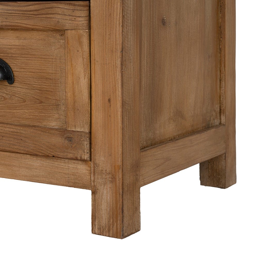 CÓMODA MADERA RECICLADA SALÓN 160 X 40 X 90 CM CÓMODA MADERA RECICLADA SALÓN 160 X 40 X 90 CM - Imagen 5