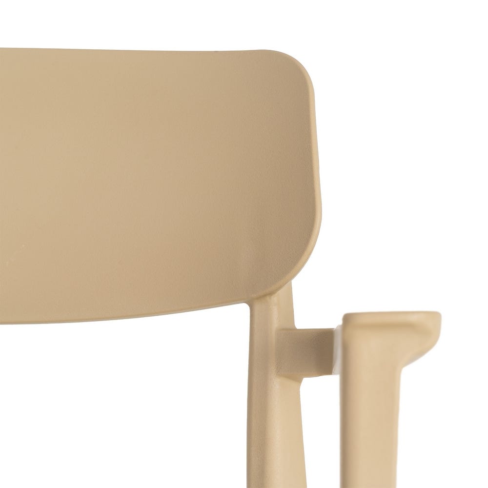 SILLA APILABLE CAQUI PP CONTRACT 51,50 X 51 X 80 CM SILLA APILABLE CAQUI PP CONTRACT 51,50 X 51 X 80 CM - Imagen 4