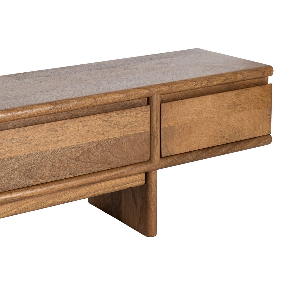 MUEBLE TV MADERA DE MANGO SALÓN 180 X 40 X 45 CM MUEBLE TV MADERA DE MANGO SALÓN 180 X 40 X 45 CM - Imagen 3