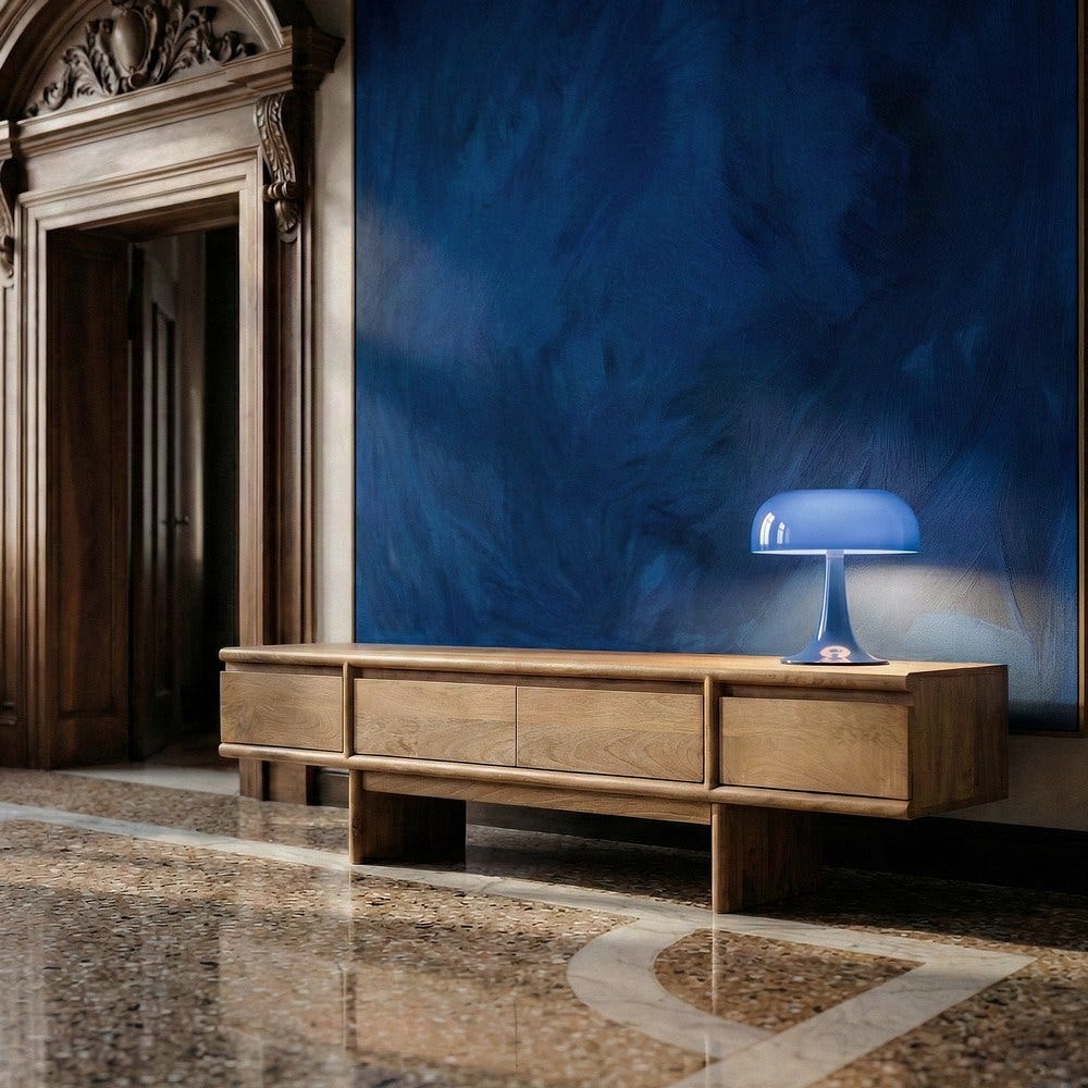 MUEBLE TV MADERA DE MANGO SALÓN 180 X 40 X 45 CM MUEBLE TV MADERA DE MANGO SALÓN 180 X 40 X 45 CM