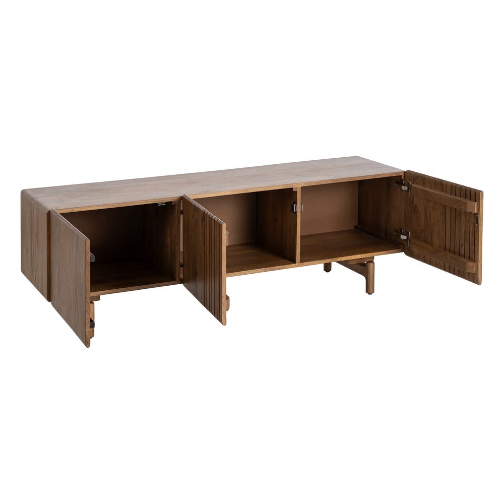 MUEBLE TV MADERA DE MANGO SALÓN 160 X 45 X 54 CM MUEBLE TV MADERA DE MANGO SALÓN 160 X 45 X 54 CM - Imagen 2
