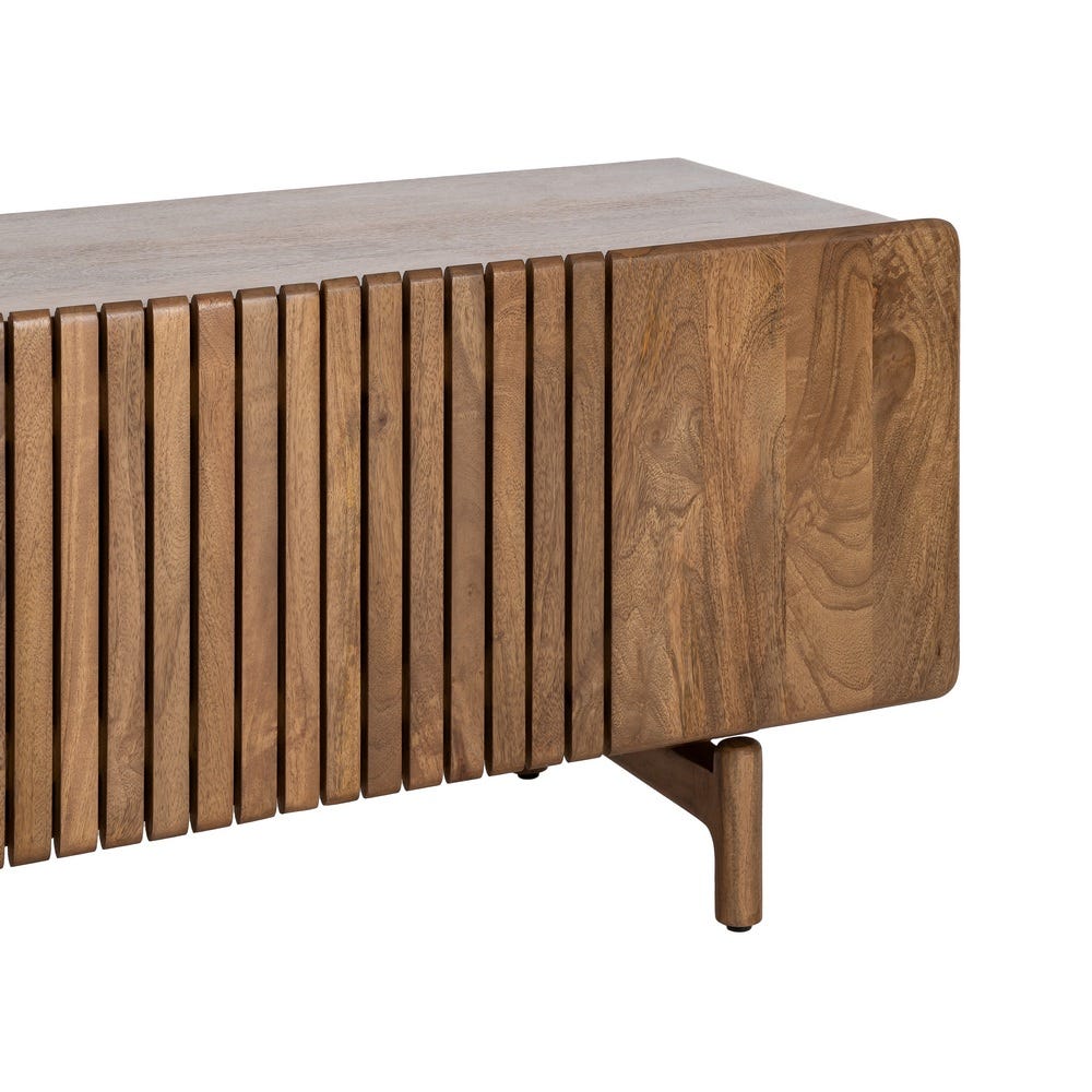 MUEBLE TV MADERA DE MANGO SALÓN 160 X 45 X 54 CM MUEBLE TV MADERA DE MANGO SALÓN 160 X 45 X 54 CM - Imagen 3