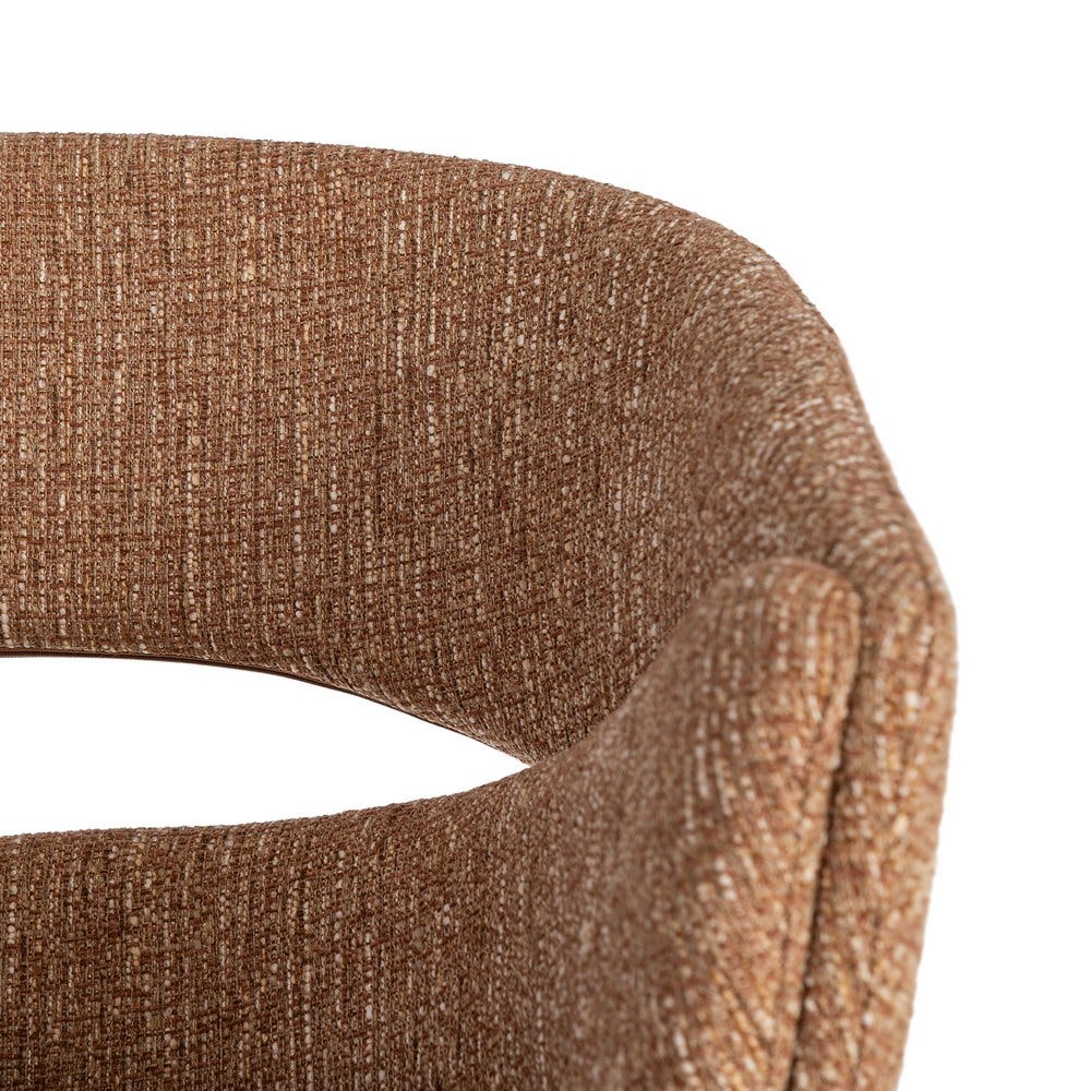 SILLA BRAZOS MOKA TEJIDO-METAL 59 X 61 X 82 CM SILLA BRAZOS MOKA TEJIDO-METAL 59 X 61 X 82 CM - Imagen 4