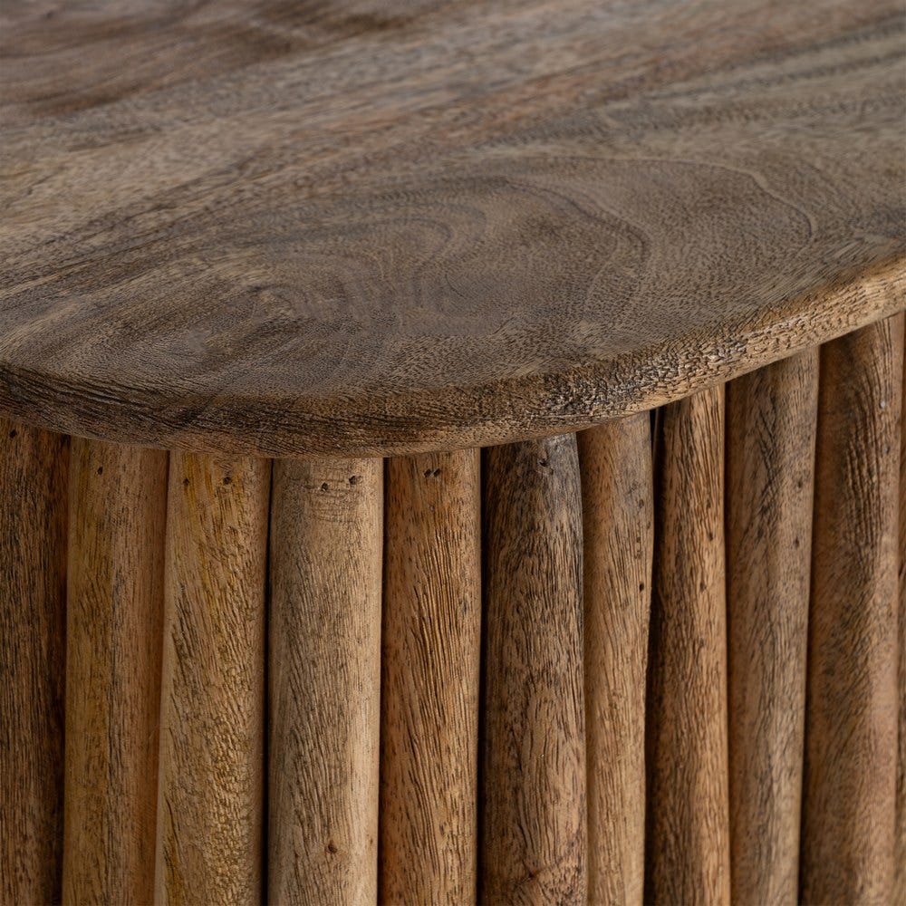 APARADOR MADERA DE MANGO SALÓN 148 X 39 X 78 CM APARADOR MADERA DE MANGO SALÓN 148 X 39 X 78 CM - Imagen 4