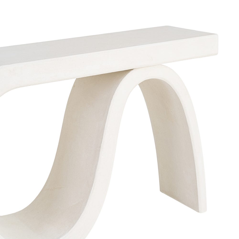 CONSOLA BLANCO DM 115 X 37,50 X 80 CM CONSOLA BLANCO DM 115 X 37,50 X 80 CM - Imagen 2