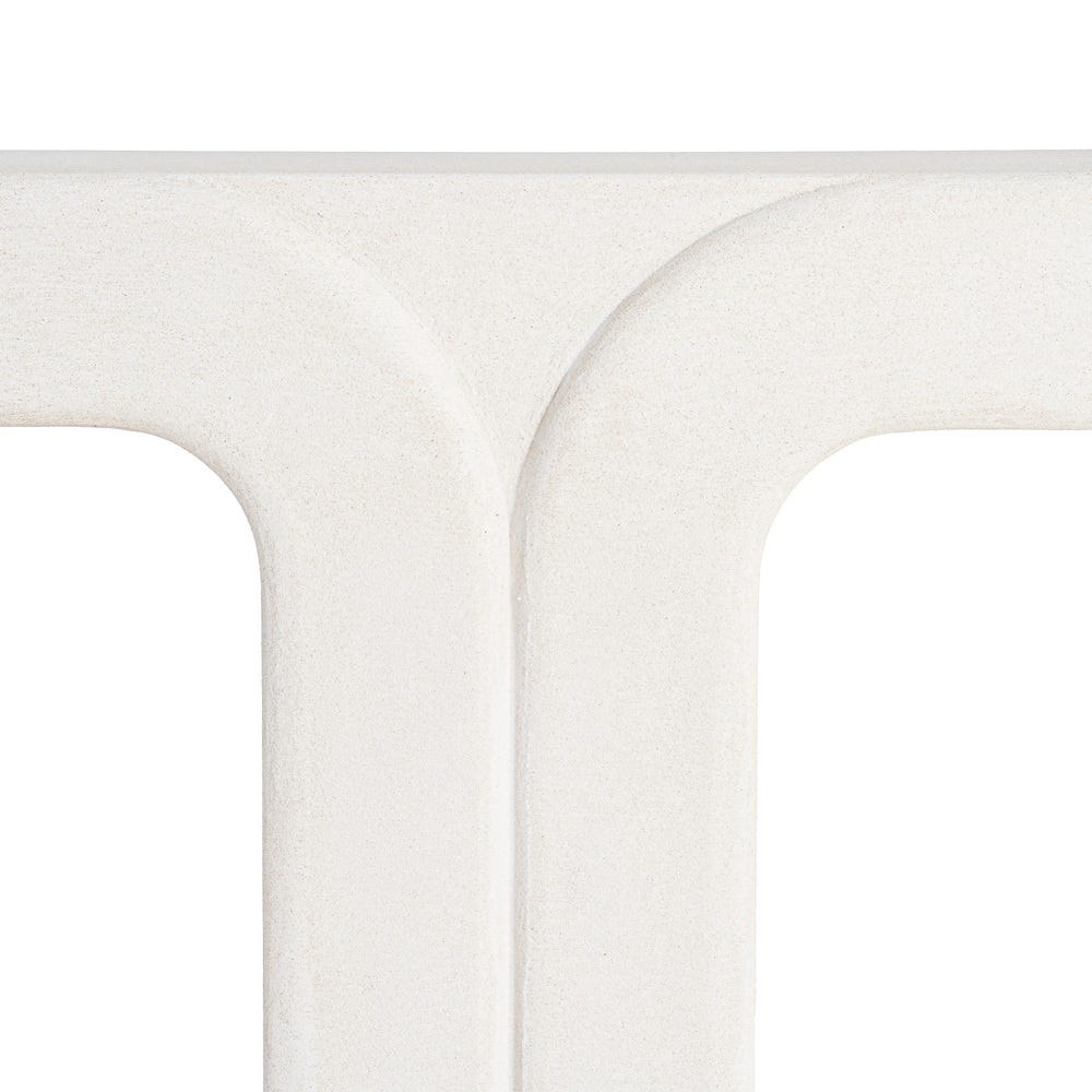 CONSOLA BLANCO DM 120 X 38 X 80,50 CM CONSOLA BLANCO DM 120 X 38 X 80,50 CM - Imagen 4