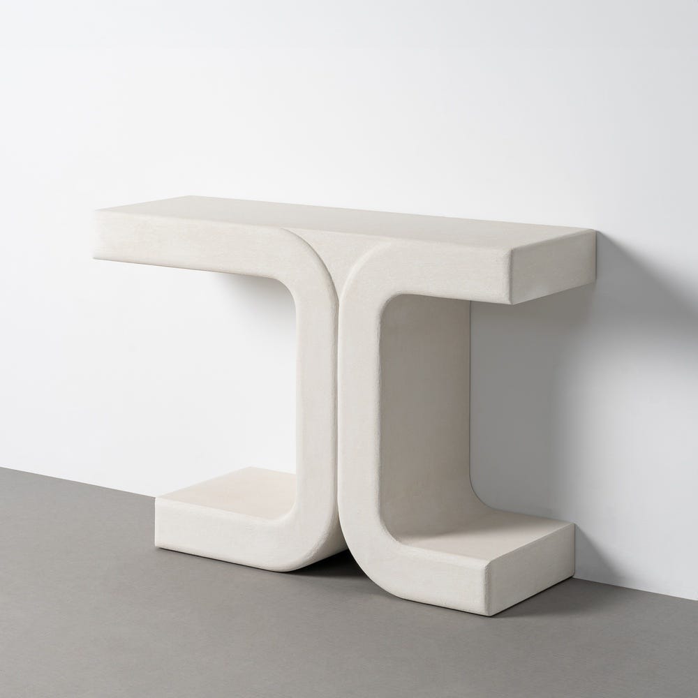 CONSOLA BLANCO DM 120 X 38 X 80,50 CM CONSOLA BLANCO DM 120 X 38 X 80,50 CM