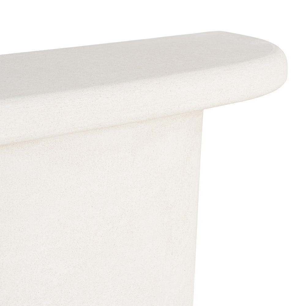 CONSOLA BLANCO DM 119 X 38 X 82 CM CONSOLA BLANCO DM 119 X 38 X 82 CM - Imagen 2