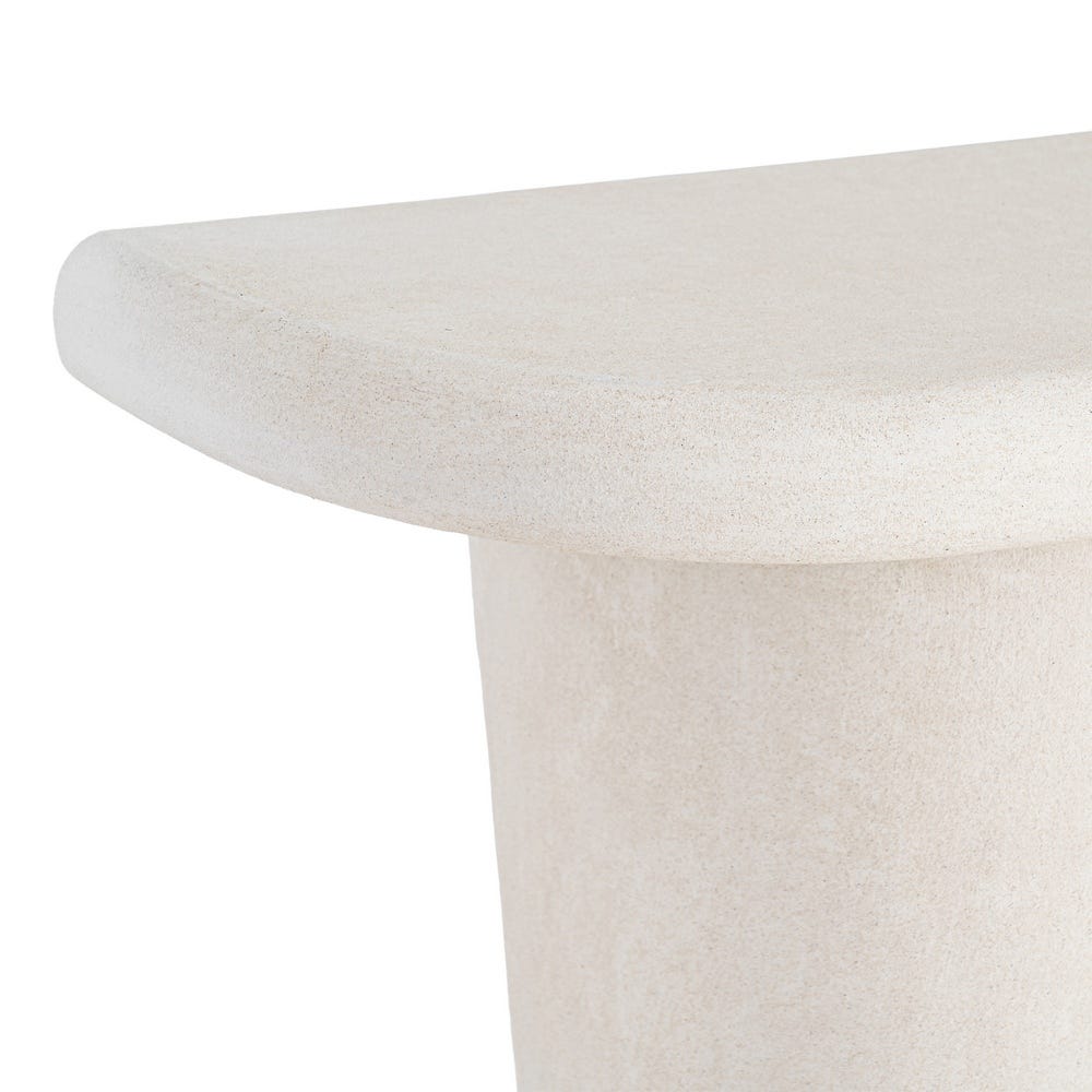 CONSOLA BLANCO DM 119 X 38 X 82 CM CONSOLA BLANCO DM 119 X 38 X 82 CM - Imagen 3
