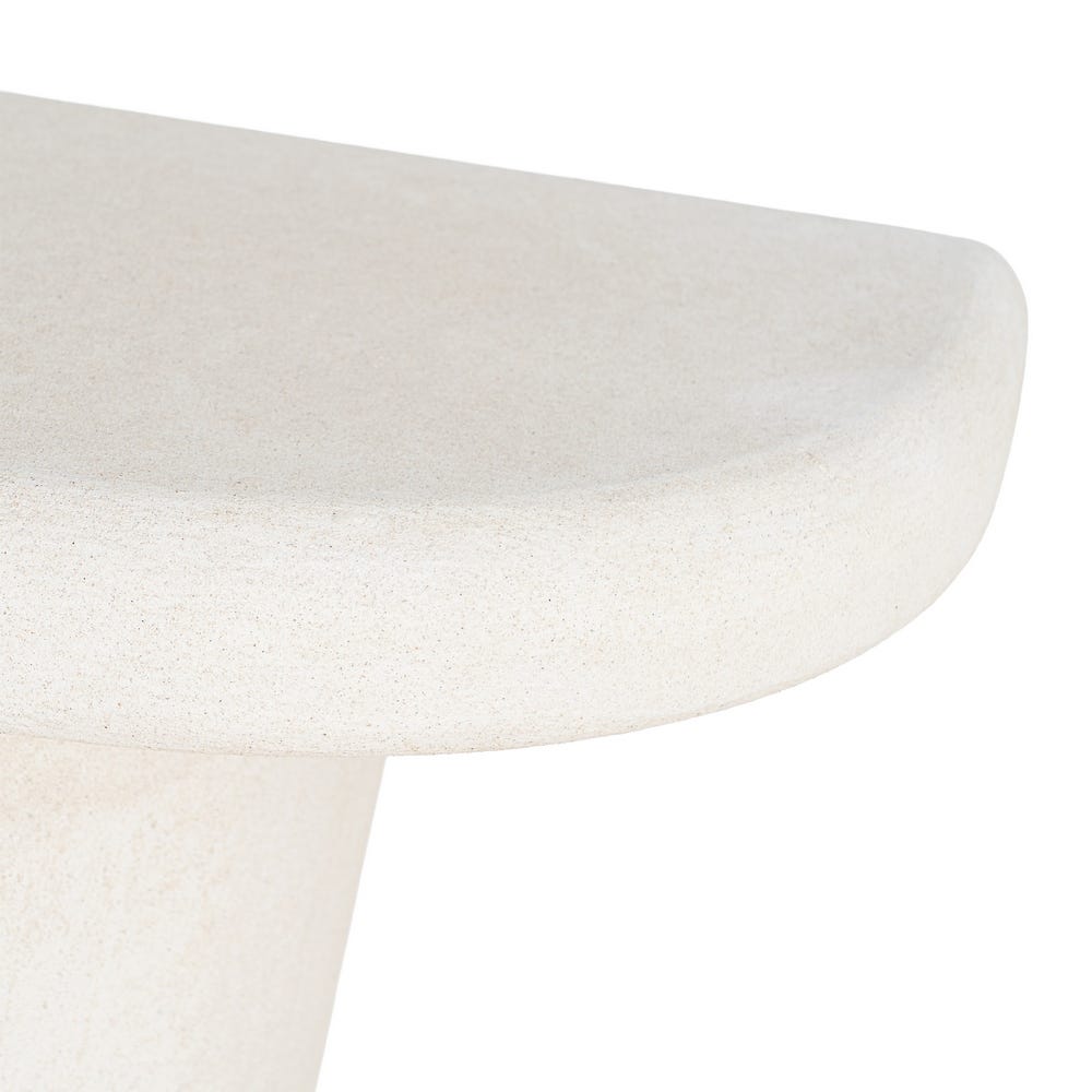 CONSOLA BLANCO DM 119 X 38 X 82 CM CONSOLA BLANCO DM 119 X 38 X 82 CM - Imagen 4