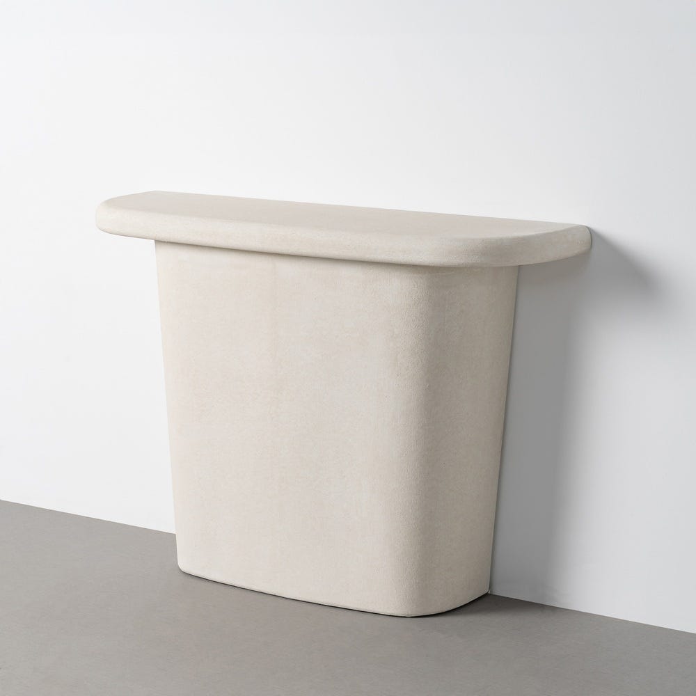 CONSOLA BLANCO DM 119 X 38 X 82 CM CONSOLA BLANCO DM 119 X 38 X 82 CM