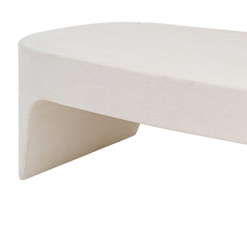 MESA CENTRO BLANCO DM 120 X 70 X 35 CM MESA CENTRO BLANCO DM 120 X 70 X 35 CM - Imagen 4